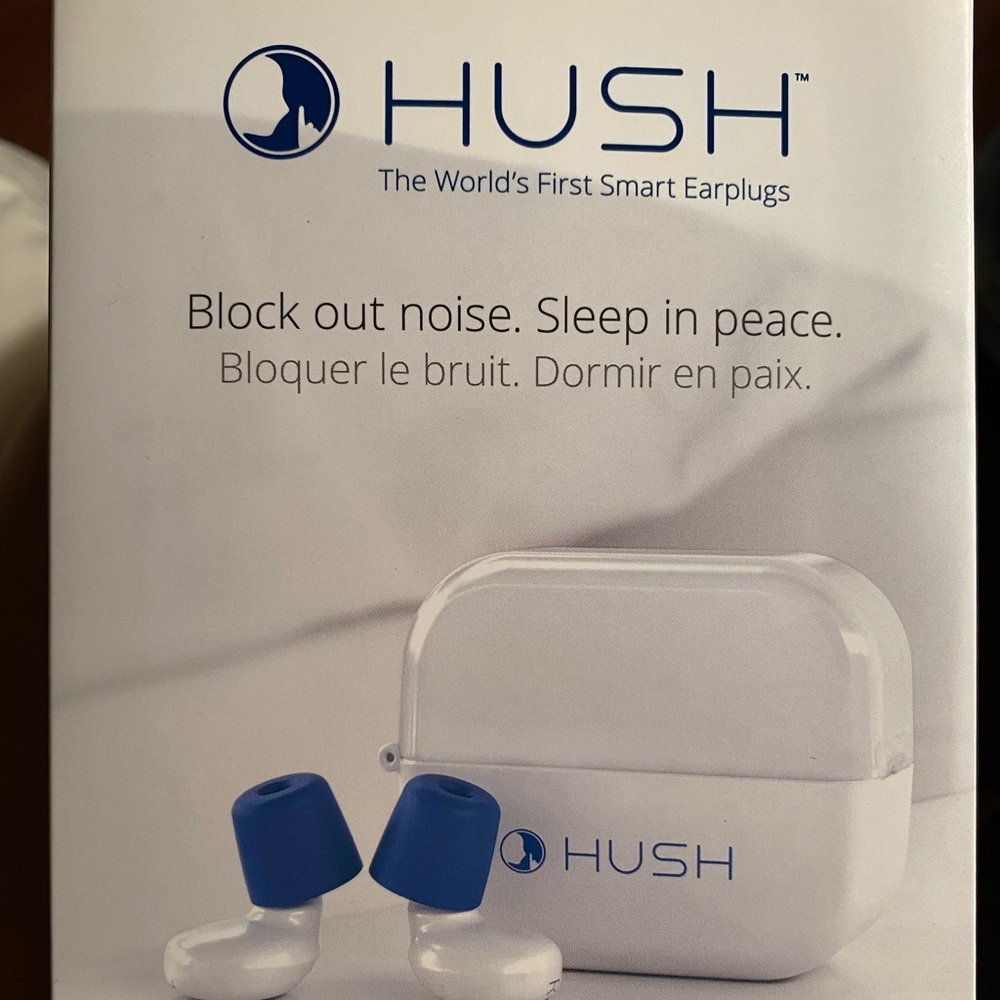 Hush (Bose) Smart Earplugs.